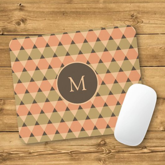 Dreiecke Muster Mousepad