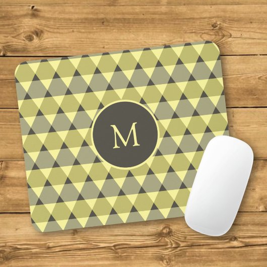 Dreiecke Muster Mousepad