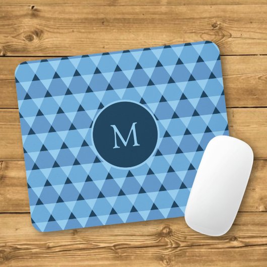 Dreiecke Muster Mousepad