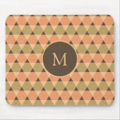 Dreiecke Muster Mousepad (Vorne)