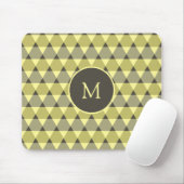 Dreiecke Muster Mousepad (Mit Mouse)