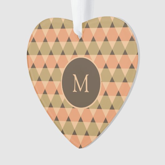 Dreiecke Muster Ornament (Vorderseite)