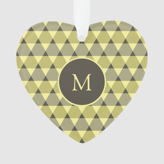 Dreiecke Muster Ornament (Vorderseite)