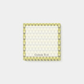 Dreiecke Muster Post-it Klebezettel (Vorderseite)