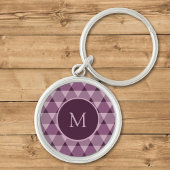 Dreiecke Muster Schlüsselanhänger