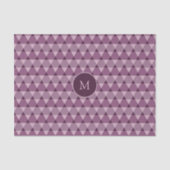 Dreiecke Muster Seidenpapier (Vorderseite)