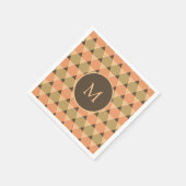 Dreiecke Muster Serviette (Ecke)