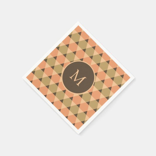 Dreiecke Muster Serviette (Ecke)