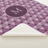 Dreiecke Muster Sherpadecke (3/4)