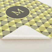 Dreiecke Muster Sherpadecke (3/4)