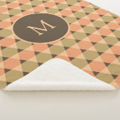 Dreiecke Muster Sherpadecke (3/4)