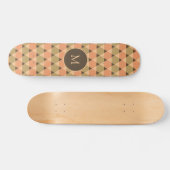 Dreiecke Muster Skateboard (Horizontal)