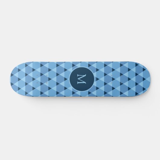 Dreiecke Muster Skateboard (Horizontal)