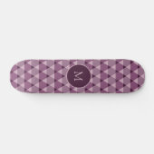 Dreiecke Muster Skateboard (Horizontal)