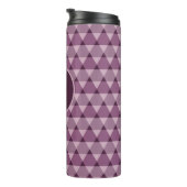 Dreiecke Muster Thermosbecher (Nach rechts gedreht)