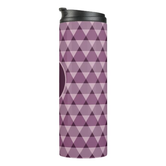 Dreiecke Muster Thermosbecher (Nach rechts gedreht)