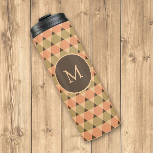 Dreiecke Muster Thermosbecher