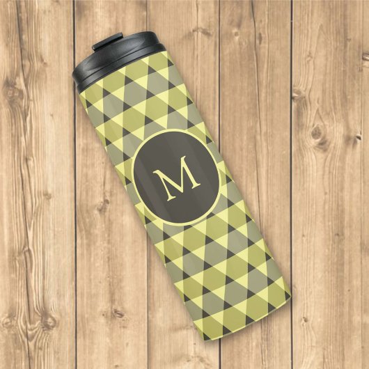 Dreiecke Muster Thermosbecher