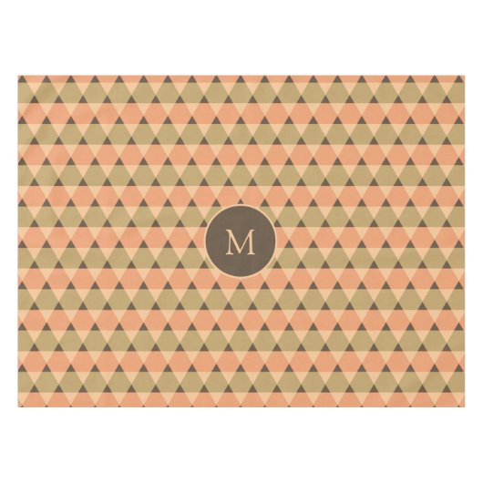 Dreiecke Muster Tischdecke (Vorderseite (Horizontal))