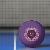 Dreiecke Muster Tischtennisball (Netto)