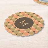 Dreiecke Muster Untersetzer (angewinkelt)