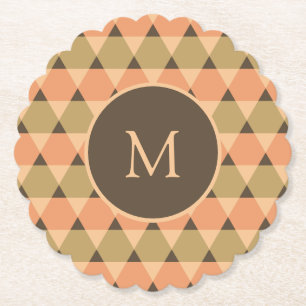 Dreiecke Muster Untersetzer