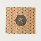 Dreiecke Muster Wandteppich (Vorderseite (Horizontal))