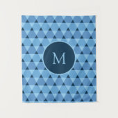 Dreiecke Muster Wandteppich (Vorderseite)