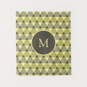 Dreiecke Muster Wandteppich (Vorderseite)