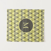 Dreiecke Muster Wandteppich (Vorderseite (Horizontal))