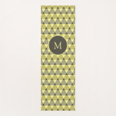 Dreiecke Muster Yogamatte (Vorderseite)