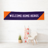 Dreiecke orange + Farbe und Worte Banner (Insitu)