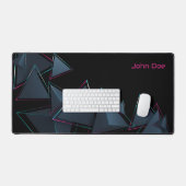 Dreiecke-PC-Schreibtisch Mat Schreibtischunterlage (Tastatur & Maus)