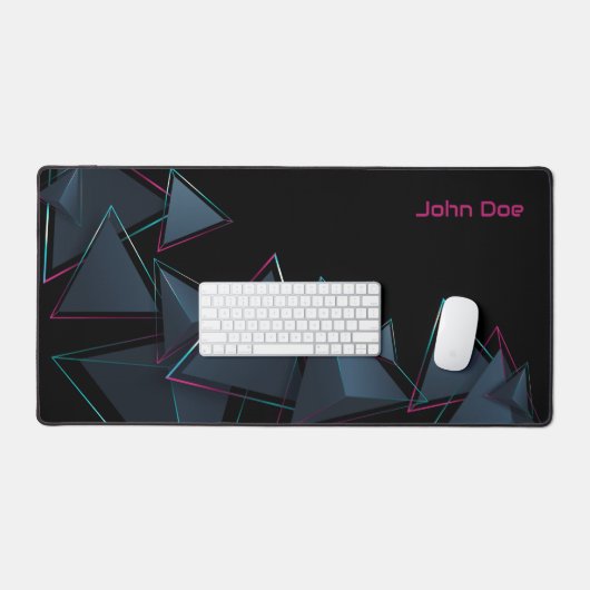 Dreiecke-PC-Schreibtisch Mat Schreibtischunterlage (Tastatur & Maus)