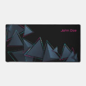 Dreiecke-PC-Schreibtisch Mat Schreibtischunterlage (Vorderseite)