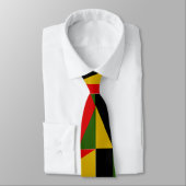 Dreiecke schwarze Geschichte Krawatte (Gebunden)