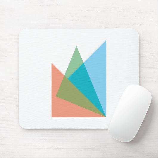 Dreiecke triangles mousepad (Mit Mouse)