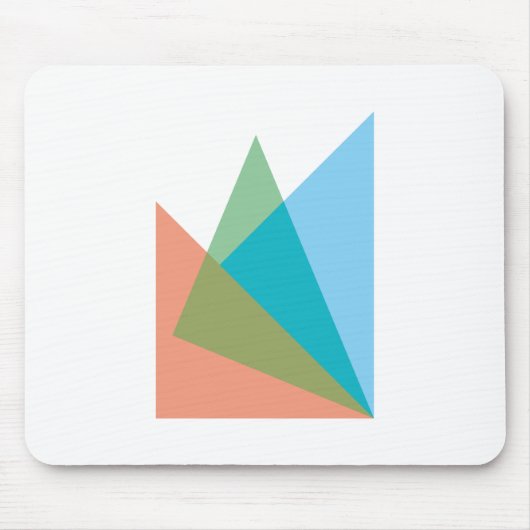 Dreiecke triangles mousepad (Vorne)