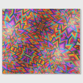 Dreiecke- Umhüllungspapier Geschenkpapier (Flach)