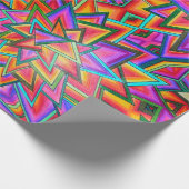 Dreiecke- Umhüllungspapier Geschenkpapier (Ecke)