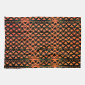 Dreiecke und geometrische Formen von ZigZag in ora Geschirrtuch (Horizontal)