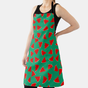 Dreiecke Wassermelonen Schürze