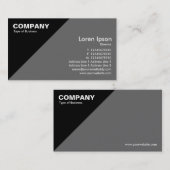 Dreieckecke Visitenkarte (Vorne/Hinten)