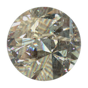 Dreieckige Diamantformen: Schichtstruktur. Schneidebrett