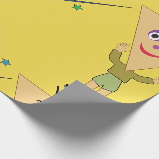 Dreieckkopftapier Geschenkpapier