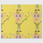 Dreieckkopftapier Geschenkpapier (Flach)