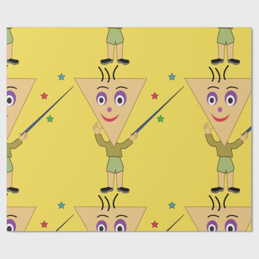 Dreieckkopftapier Geschenkpapier (Flach)