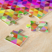 Dreieckmosaikregenbogen Puzzle (Seite)