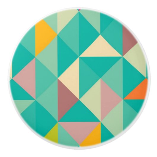 Dreieckmuster Keramikknauf (Vorderseite)