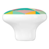 Dreieckmuster Keramikknauf (Seitenansicht)